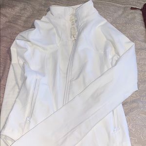 Lululemon White Define Jacket
